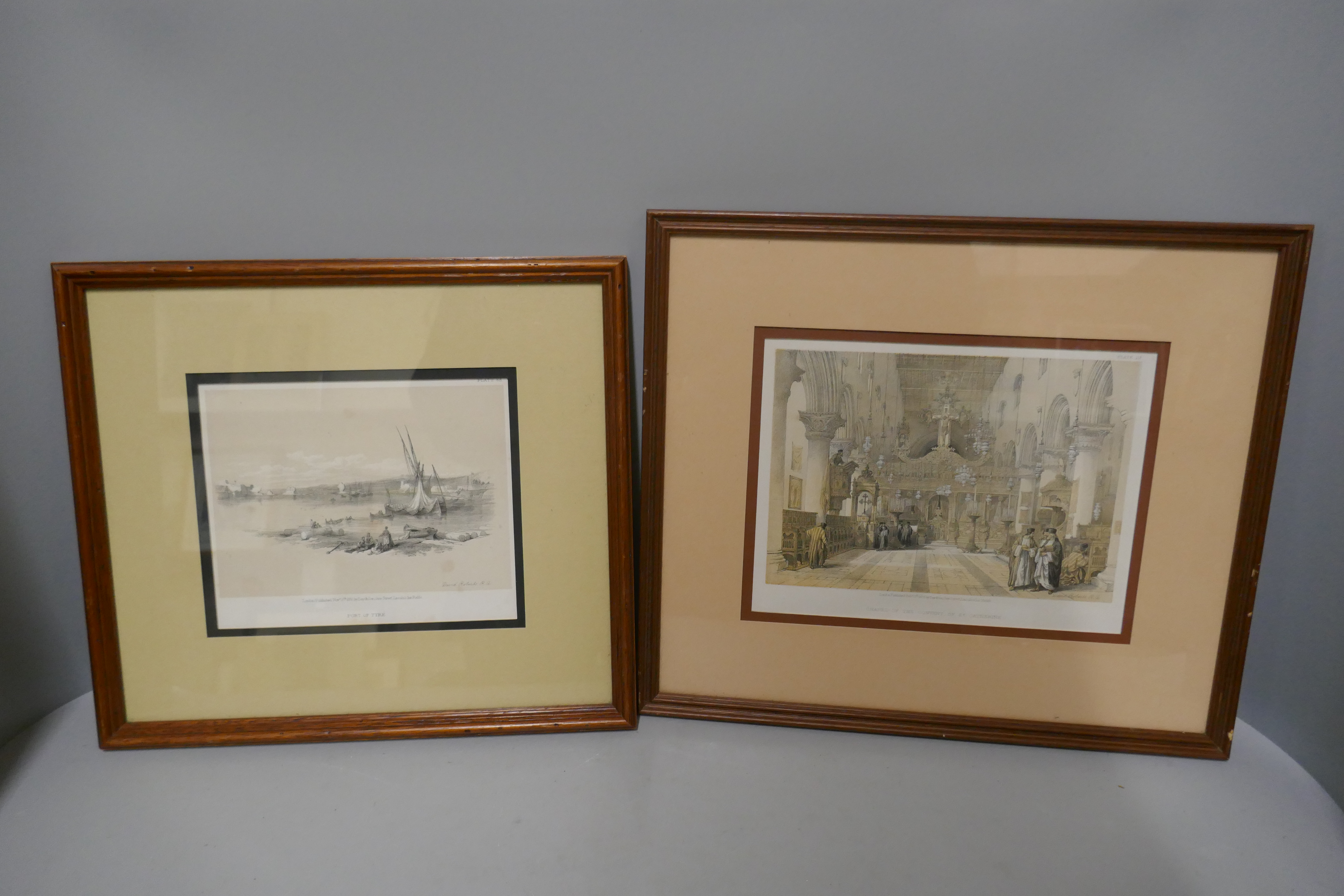A collection of framed prints, all relating to ancient Egypt - Image 3 of 6