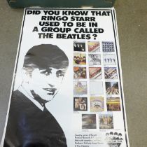 Beatles record shop posters