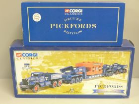 Corgi Classics, Pickfords Deluxe Edition and Pickfords Commemorative Set