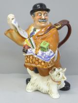 A Ringtons limited edition novelty Delivery Man teapot, Maurice