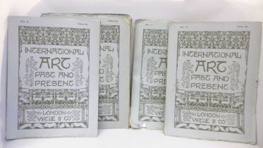 Twelve volumes; International Art, Past and Present published by Virtue & Co., London, some