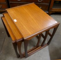 A G-Plan Quadrille teak nest of tables