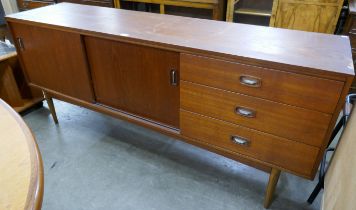 A teak sideboard