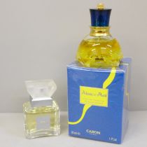 Two vintage perfumes; Valentino Very Valentino, 30ml eau de toilette and Jean Caron Arimes, Moi, eau