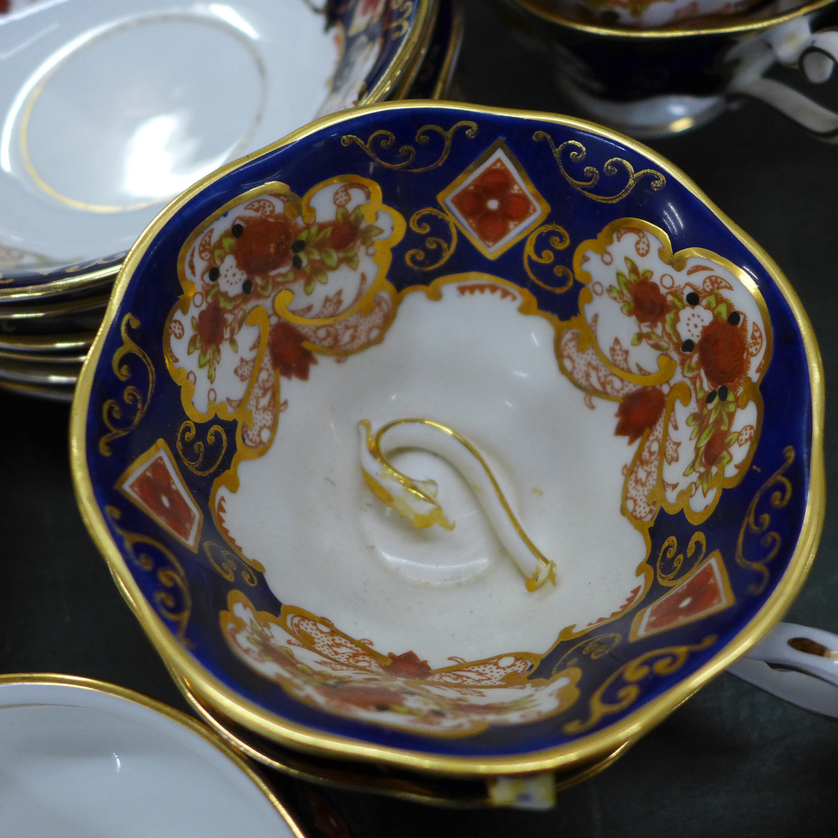 A Royal Albert four setting dinner service, Heirloom pattern, purchased 1960s, dinner, tea and - Image 6 of 9