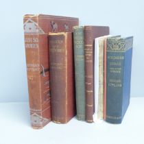 Seven Rudyard Kipling first edition books