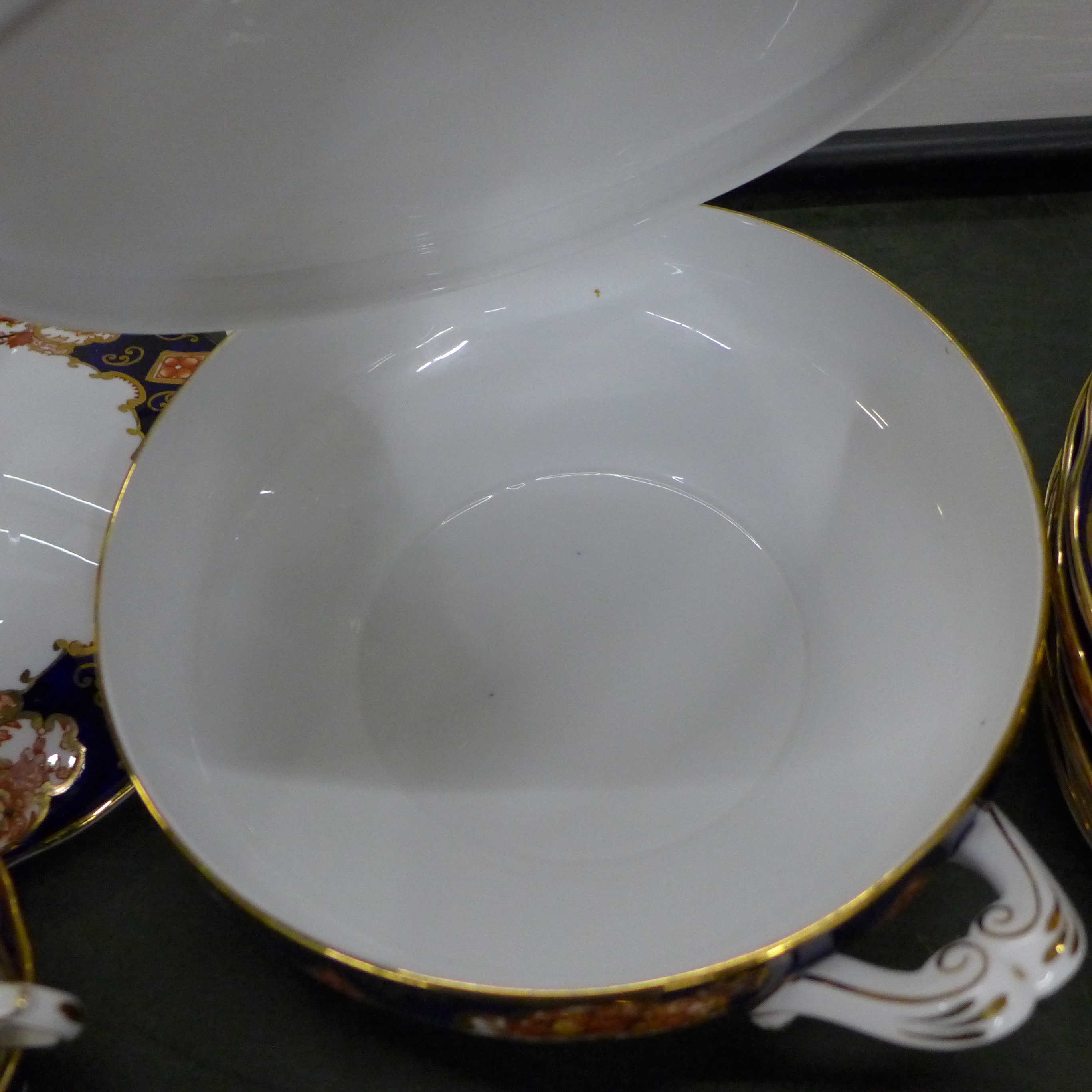 A Royal Albert four setting dinner service, Heirloom pattern, purchased 1960s, dinner, tea and - Image 5 of 9