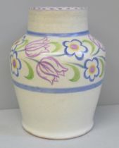 A Poole pottery vase, 15.5cm