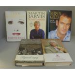 Star Wars related; a signed book by Ewan McGregor, signed books by Frank Muir, Sian Phillips and