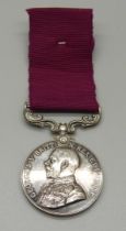 A George V Army For Long Service and Good Conduct Medal, to 27363 Cpl. W.H. Coombs, Royal Engineers
