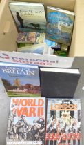 A collection of books, mostly relating to places, also WWII and James Herriott **PLEASE NOTE THIS