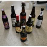 Eight bottles of stout, ale, ginger beer, etc. **PLEASE NOTE THIS LOT IS NOT ELIGIBLE FOR POSTING