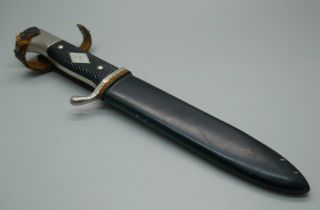 A German dagger with scabbard, dagger 243mm