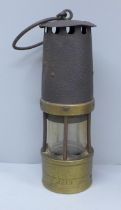 A miner's lamp