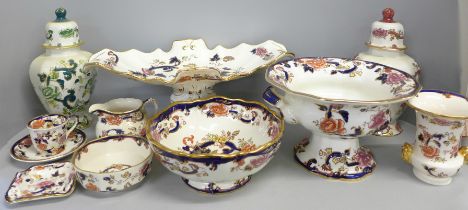 A collection of Mason's china including Mandalay and Chartreuse (10) **PLEASE NOTE THIS LOT IS NOT