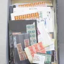 Stamps; a box file of mint GB stamps, all reigns