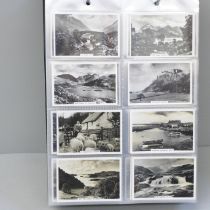 An album of cigarette cards photographic series in multiple sets from Senior Service 1939, R.J. Hill