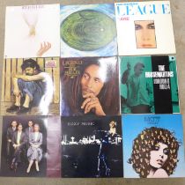 A collection of 29 LP records, 1960s, 1970s and 1980s including Roxy Music, Dexys Midnight