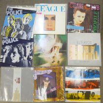 1980s new wave and pop LP records