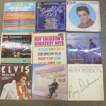 1950s/60s rock n roll and pop LP records