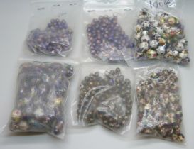 600 cloisonne beads