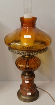 A Victorian style lamp