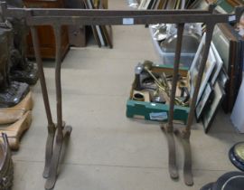 A pair of trestles