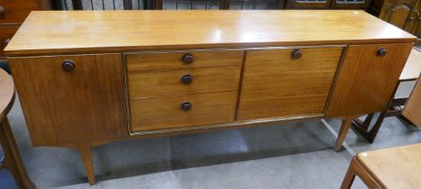 A teak sideboard