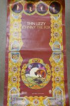 A Thin Lizzy Johnny The Fox poster