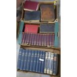 A set of fifteen Dickens novels, a set of The Second Great War and War Illustrated books, a family