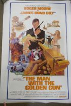 A James Bond 007 Man With The Golden Gun poster