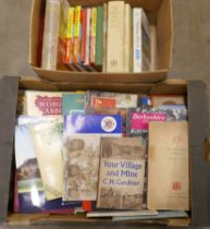 Two boxes of UK travel books and magazines **PLEASE NOTE THIS LOT IS NOT ELIGIBLE FOR POSTING AND