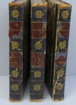 Three volumes, Tremaine; or the Man of Refinement, 1825, printed for Henry Colburn, New Burlington