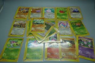 25 E-Series vintage Pokemon cards