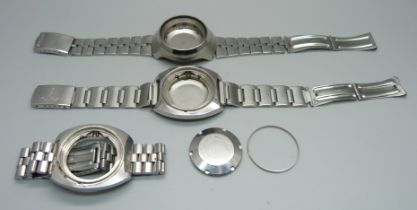 Seiko bracelets and cases, (3)