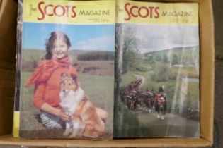 A box of The Scots Magazine, 1970s onwards **PLEASE NOTE THIS LOT IS NOT ELIGIBLE FOR POSTING AND