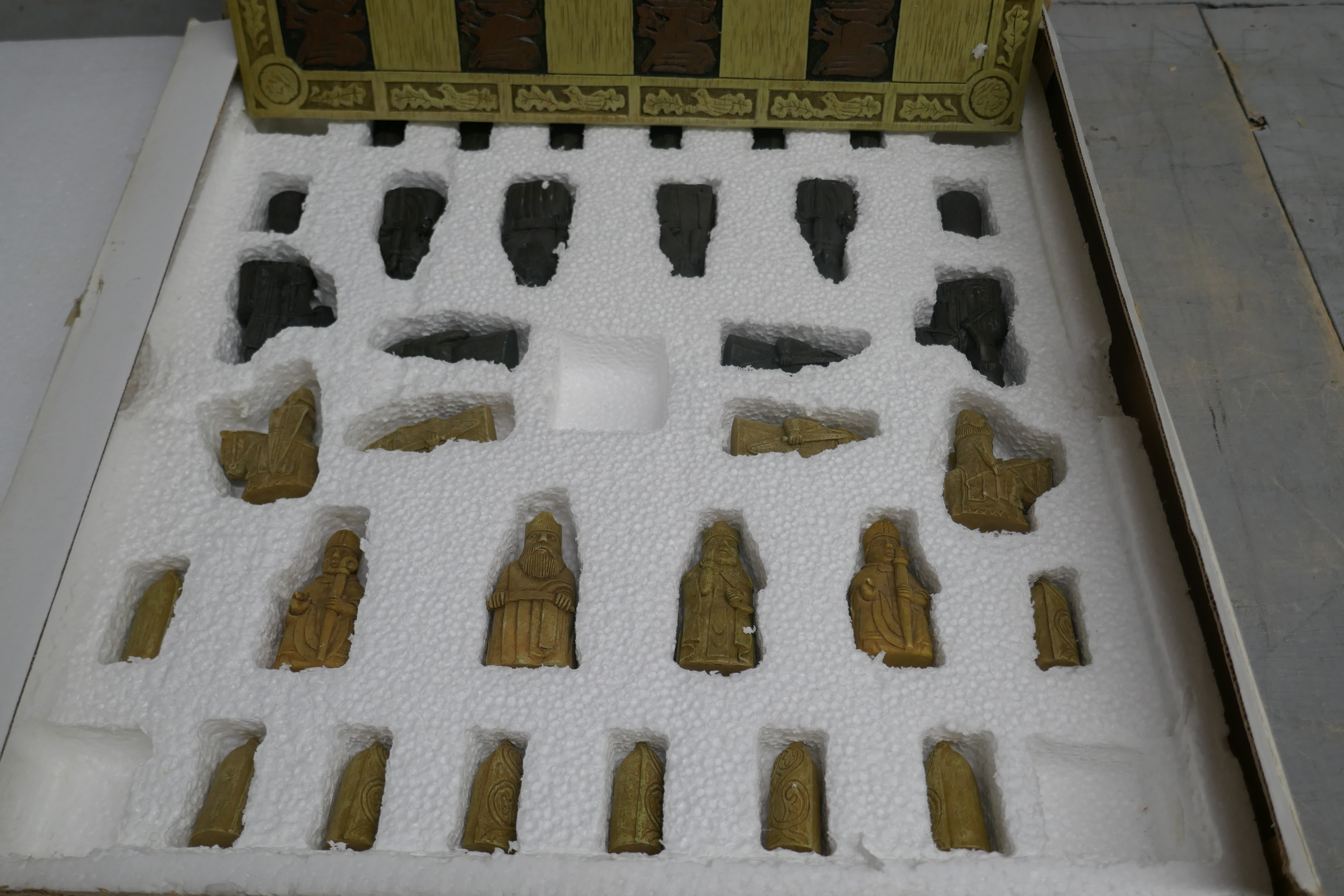 An Isle of Lewis chess set, 2005 - Image 2 of 2