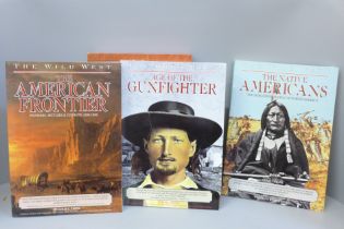 The Wild West, a set of three books in slip case