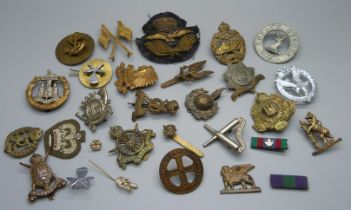 British Army cap badges and insignia