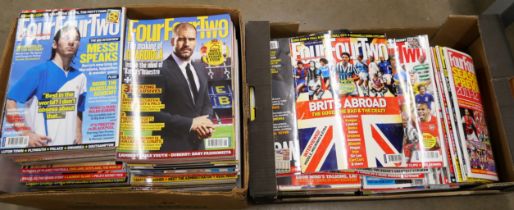 355 Copies of When Saturday Comes and 125 Editions of Four Four Two football magazine, 2005 to