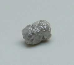 A rough/uncut diamond, 1.05ct