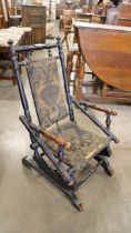 A 19th Century American child's rocking chair