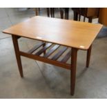 A Danish teak coffee table