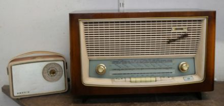 Two 1960s radios