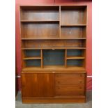 A Danish teak bookcase