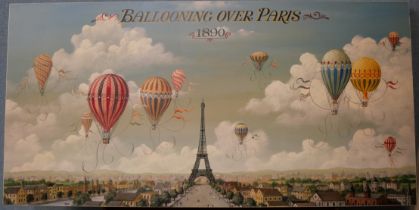 A Ballooning Over Paris print