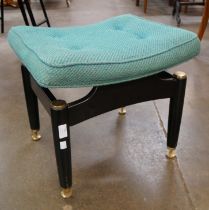 A G-Plan Librenza black stool