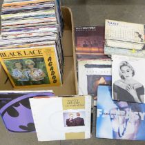 140 7" singles; 80s with picture sleeves, Prince, Whitney Houston, Frankie Goes To Hollywood, etc.