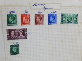 An album of worldwide stamps