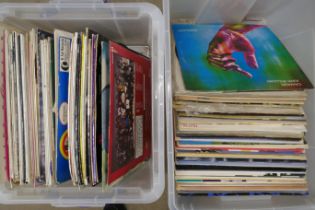 Two boxes of LP records, classical, pop and easy listening **PLEASE NOTE THIS LOT IS NOT ELIGIBLE